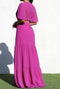 Camila Maxi Dress - Magenta