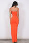 Ivana Maxi Dress - Orange