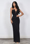 Ivana Maxi Dress - Black