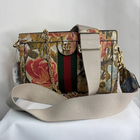 New Gucci Ophidia Water Flora Bag