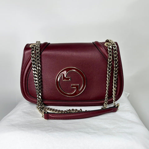 New Gucci Medium Blonde Cross Body Bag
