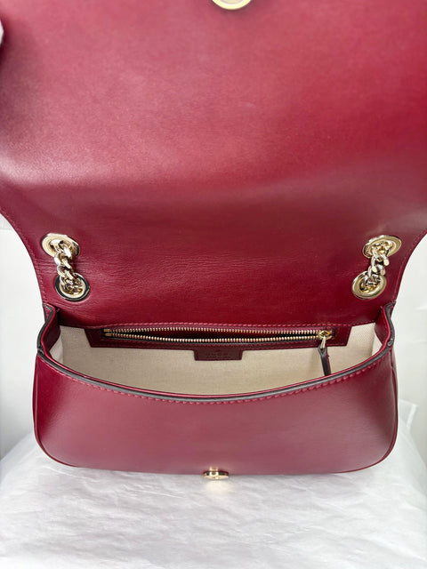 New Gucci Medium Blonde Cross Body Bag