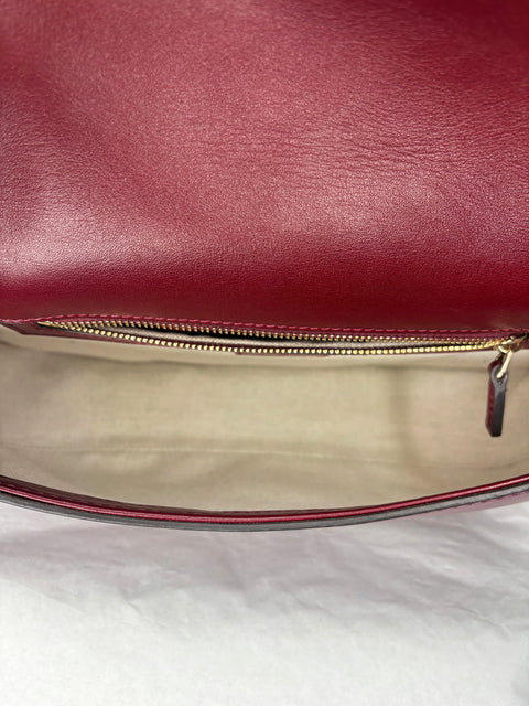 New Gucci Medium Blonde Cross Body Bag