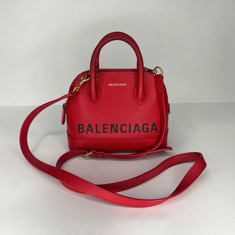 Preloved Balenciaga Leather Top Handle Bag