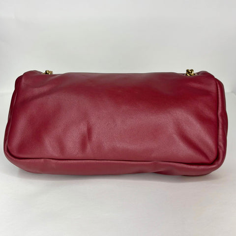 Preloved Saint Laurent Calypso  Dark Red (Rouge Merlot)