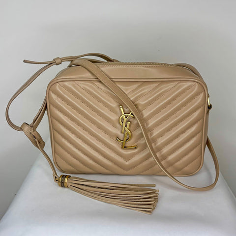 Preloved Saint Laurent LOU Camera Bag in Quilted Leather