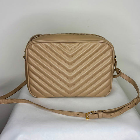 Preloved Saint Laurent LOU Camera Bag in Quilted Leather